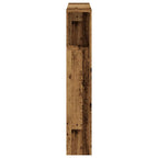 vidaXL Kopfteil mit Ablagen Altholz-Optik 100x18,5x102,5cm Holzwerkstoff