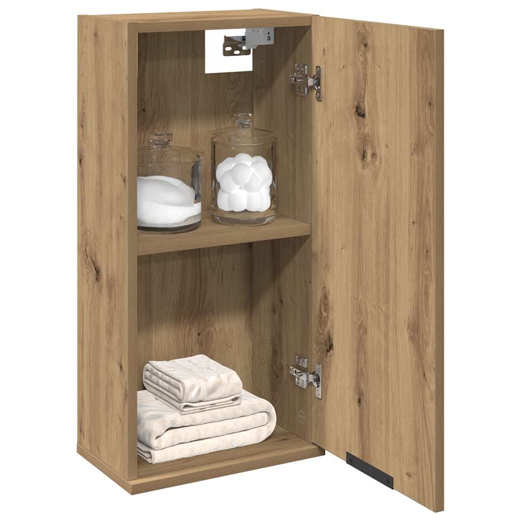 vidaXL Wand-Badschrank Artisan-Eiche 32x20x67 cm