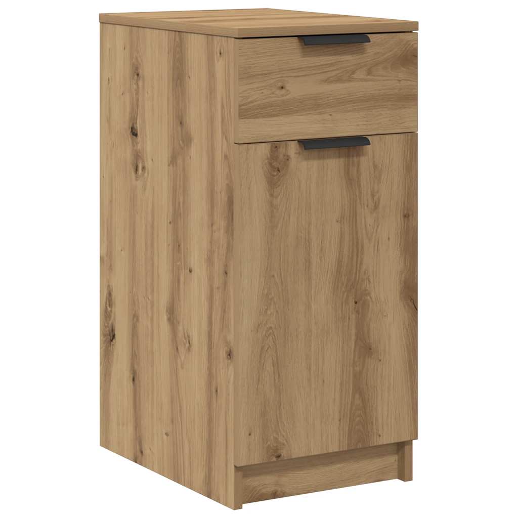 vidaXL Büroschrank Artisan-Eiche 33x50x75 cm Holzwerkstoff