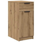 vidaXL Büroschrank Artisan-Eiche 33x50x75 cm Holzwerkstoff