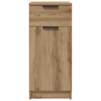 vidaXL Büroschrank Artisan-Eiche 33x50x75 cm Holzwerkstoff
