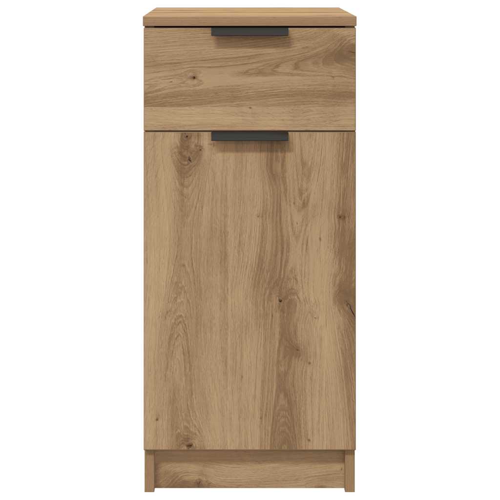 vidaXL Büroschrank Artisan-Eiche 33x50x75 cm Holzwerkstoff
