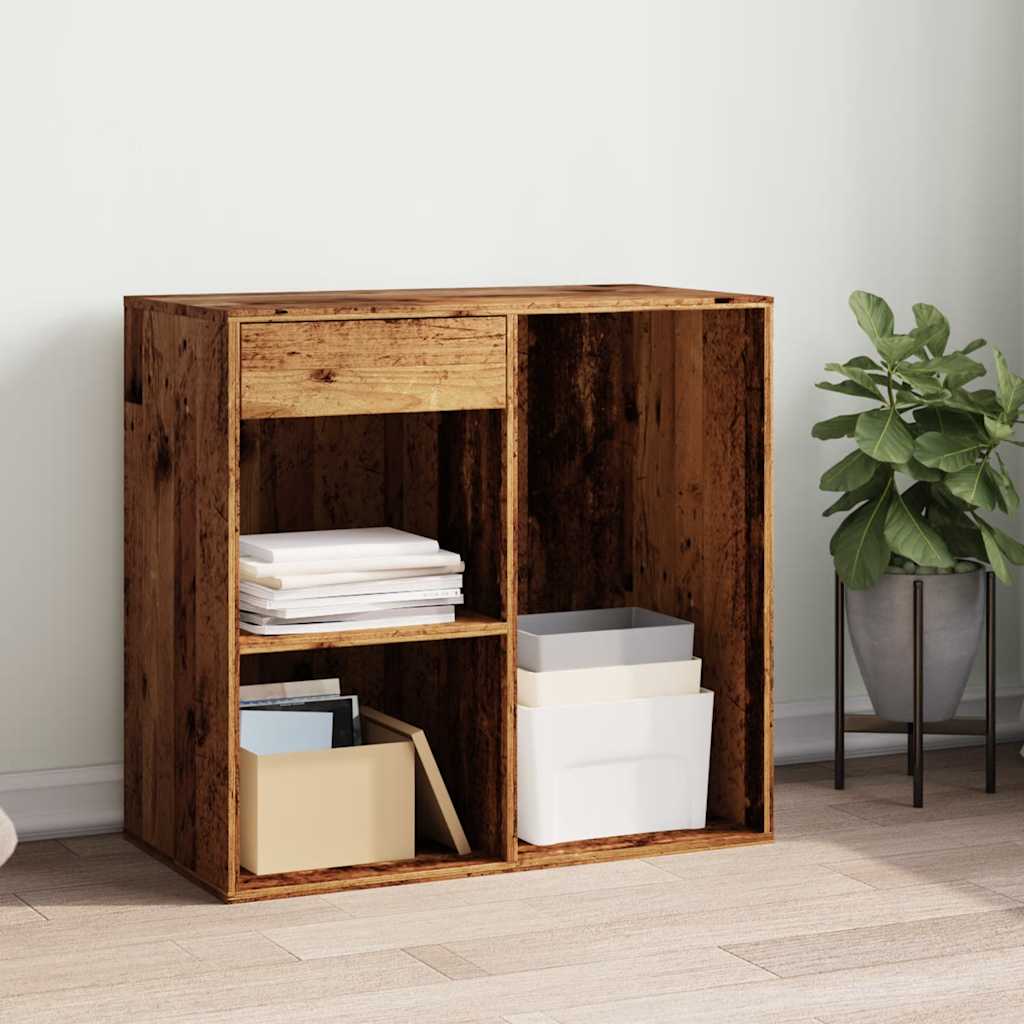 vidaXL Kosmetikschrank Altholz-Optik 80x40x75 cm Holzwerkstoff