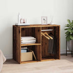 vidaXL Ankleideschrank Altholz 80x40x65 cm Holzwerkstoff