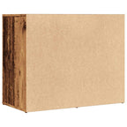 vidaXL Ankleideschrank Altholz 80x40x65 cm Holzwerkstoff