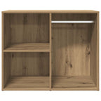 vidaXL Ankleideschrank Artisan Eiche 80x40x65 cm Holzwerkstoff