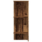 vidaXL Flurschrank Altholz-Optik 97,5x37x99 cm Holzwerkstoff