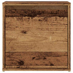 vidaXL Schubladenbox Altholz 40,5x40x40 cm Holzwerkstoff
