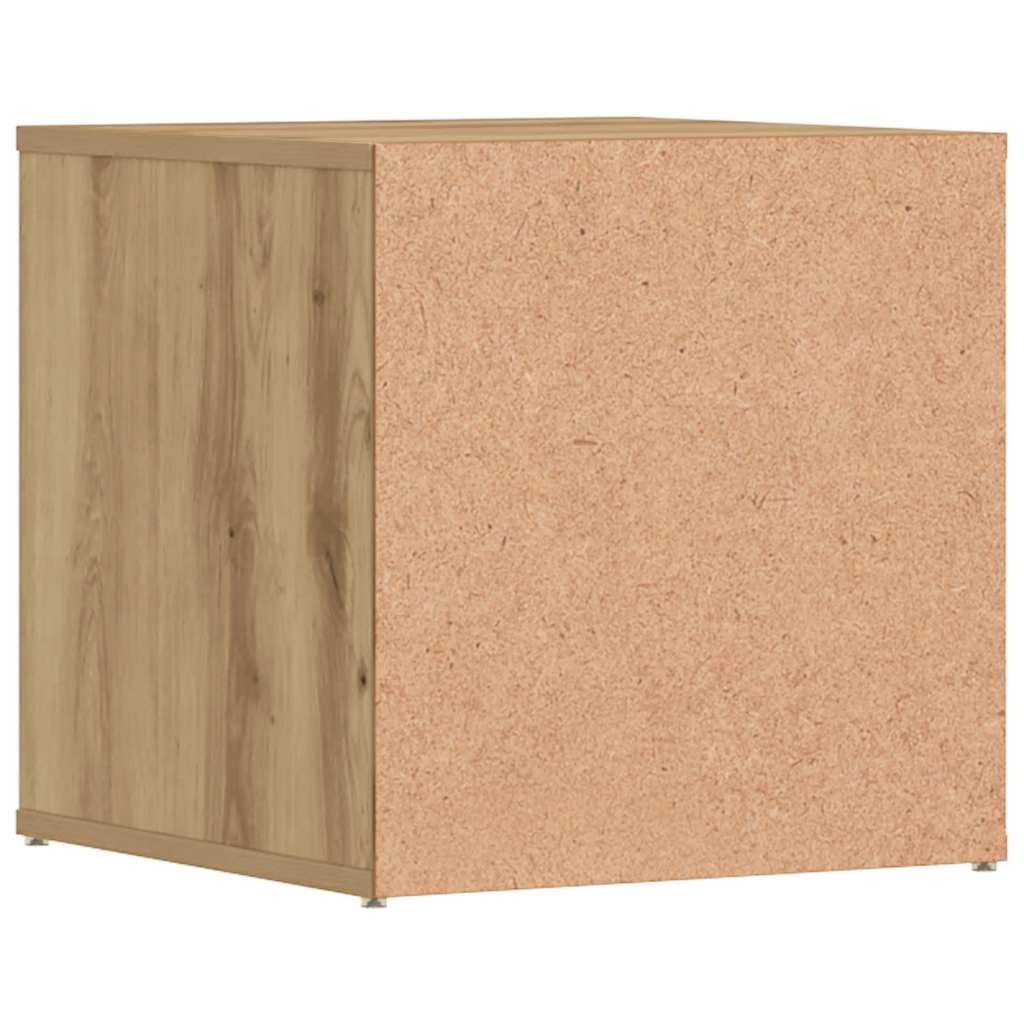 vidaXL Schubladenbox Artisan Eichen-Optik 40,5x40x40 cm Holzwerkstoff