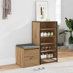 vidaXL Schubladenbox Artisan Eichen-Optik 40,5x40x40 cm Holzwerkstoff