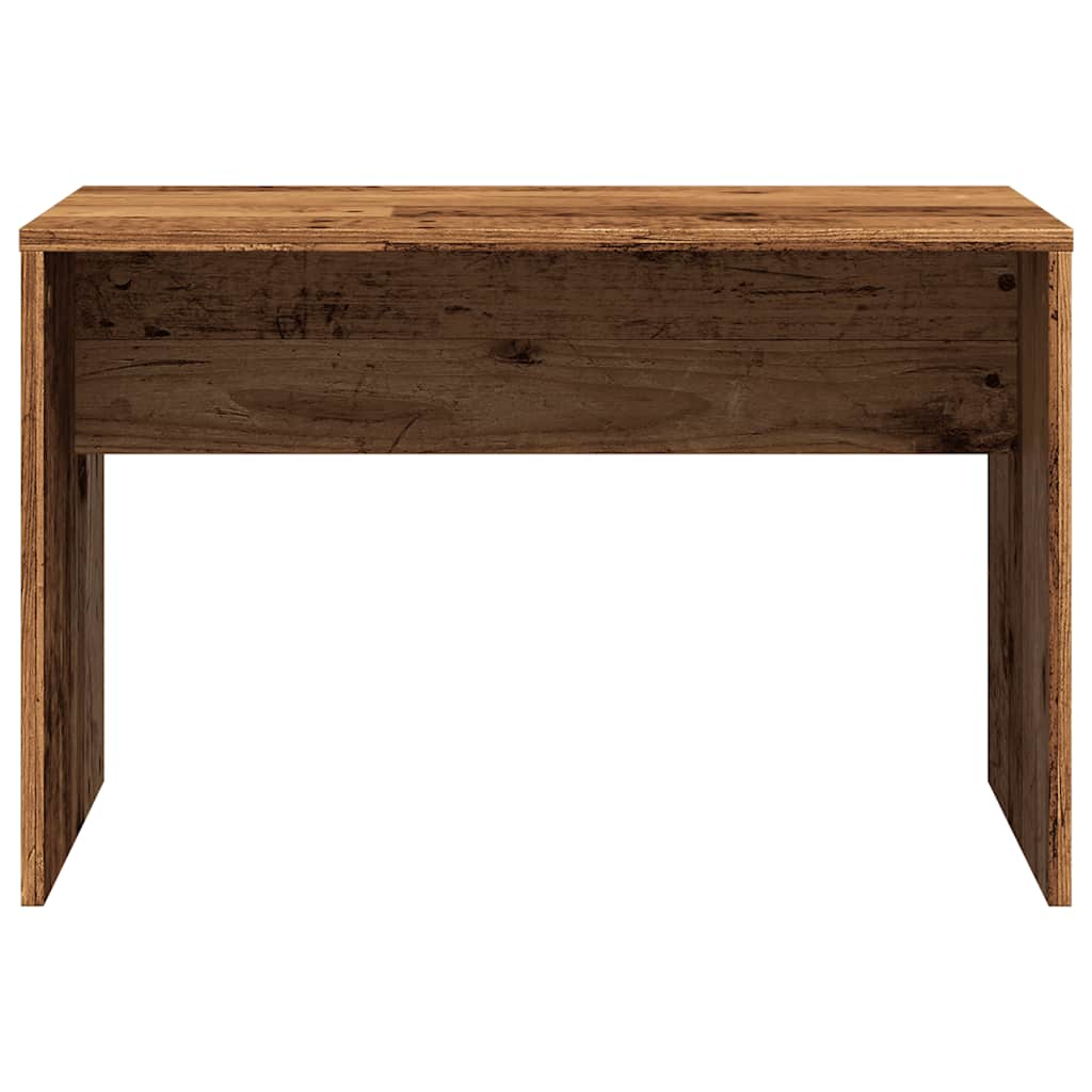 vidaXL Schminkhocker Altholz-Optik 70x35x45 cm Holzwerkstoff