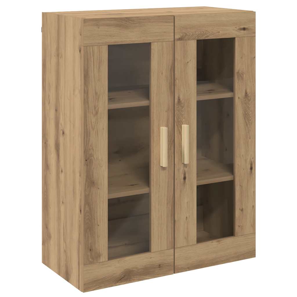 vidaXL Hängeschrank Artisan-Eiche 69,5x34x90 cm