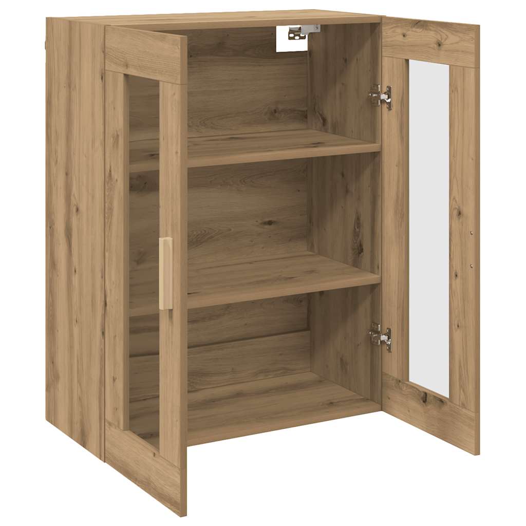 vidaXL Hängeschrank Artisan-Eiche 69,5x34x90 cm
