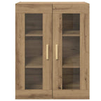 vidaXL Hängeschrank Artisan-Eiche 69,5x34x90 cm