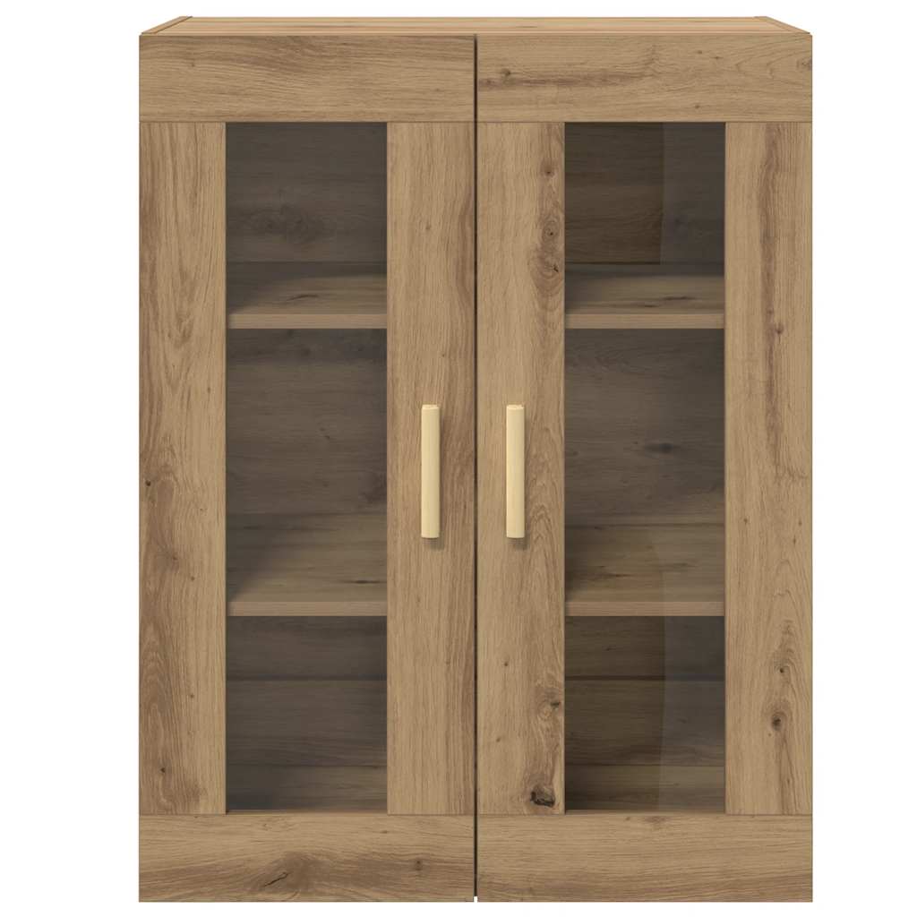 vidaXL Hängeschrank Artisan-Eiche 69,5x34x90 cm