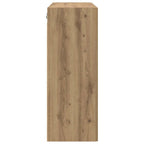 vidaXL Hängeschrank Artisan-Eiche 69,5x34x90 cm
