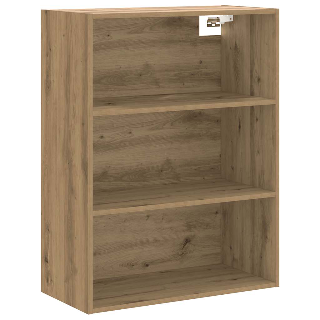 vidaXL Wandregal Artisan-Eiche 69,5x32,5x90 cm