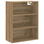 vidaXL Wandregal Artisan-Eiche 69,5x32,5x90 cm