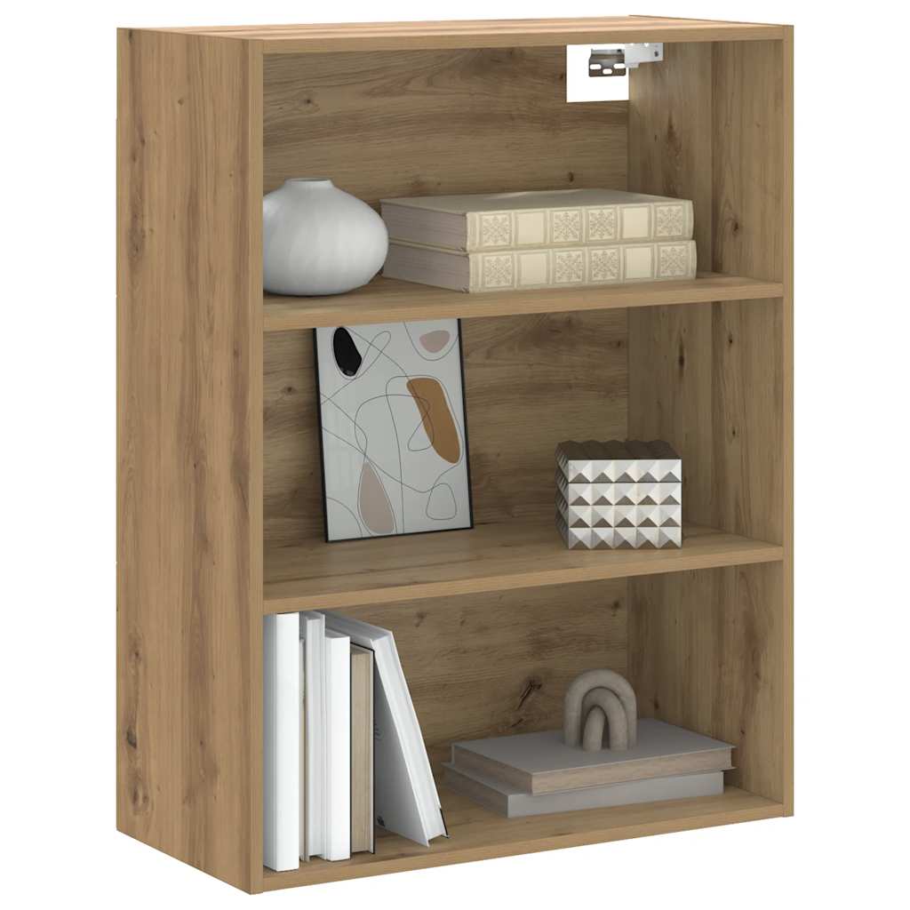 vidaXL Wandregal Artisan-Eiche 69,5x32,5x90 cm