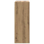 vidaXL Wandregal Artisan-Eiche 69,5x32,5x90 cm