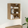 vidaXL Wandregal Artisan-Eiche 69,5x32,5x90 cm
