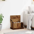vidaXL Truhe Altholz-Optik 30x50x28 cm Holzwerkstoff