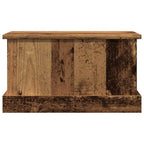 vidaXL Truhe Altholz-Optik 30x50x28 cm Holzwerkstoff