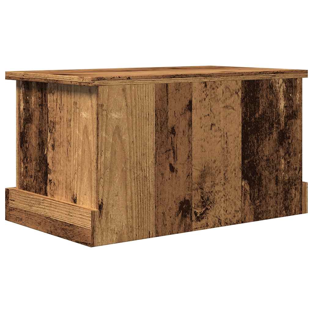 vidaXL Truhe Altholz-Optik 30x50x28 cm Holzwerkstoff