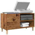 vidaXL Plattenschrank Altholz-Optik 84,5x38x48 cm Holzwerkstoff