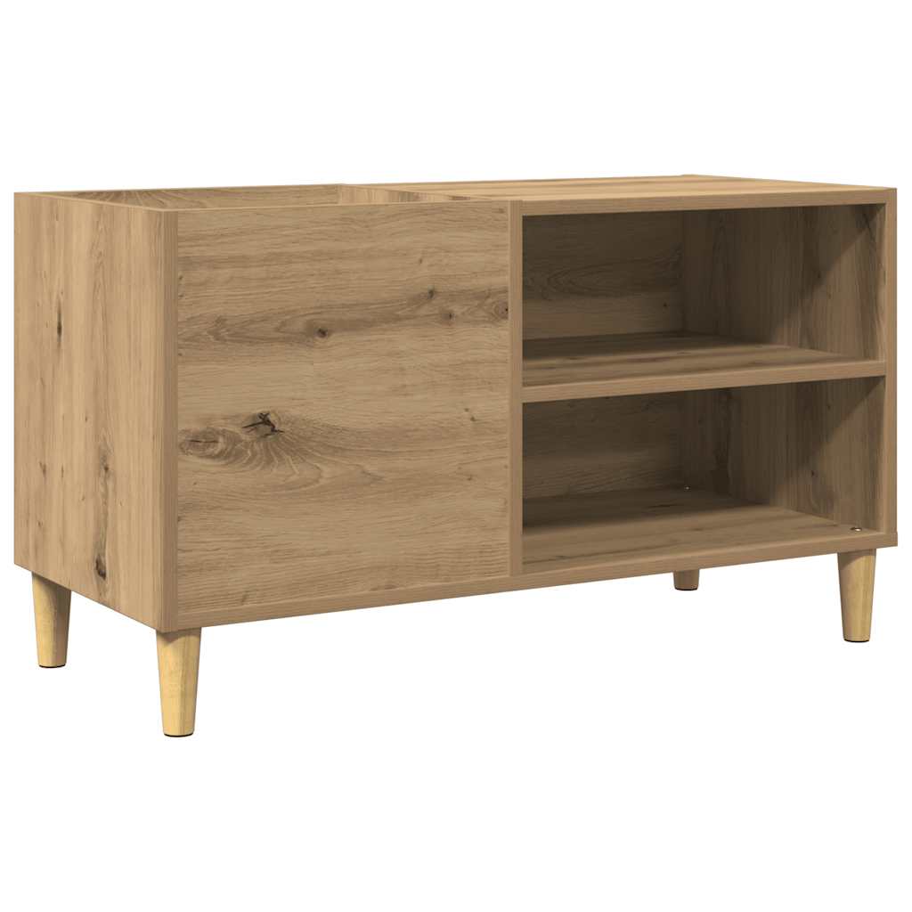 vidaXL Plattenschrank Artisan-Eiche 84,5x38x48 cm Holzwerkstoff