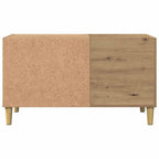 vidaXL Plattenschrank Artisan-Eiche 84,5x38x48 cm Holzwerkstoff