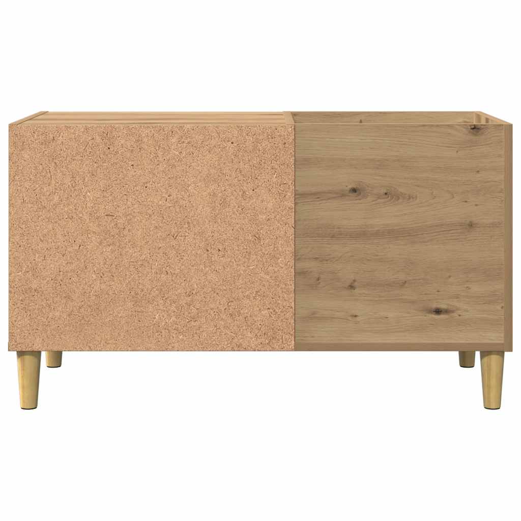 vidaXL Plattenschrank Artisan-Eiche 84,5x38x48 cm Holzwerkstoff