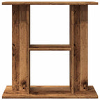 vidaXL Aquariumständer Altholz 60x30x60 cm Holzwerkstoff