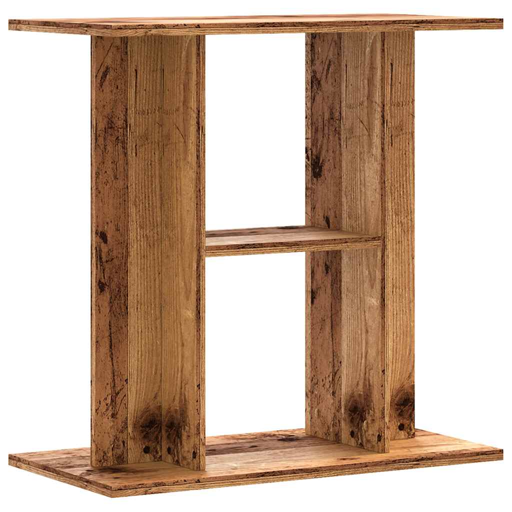 vidaXL Aquariumständer Altholz 60x30x60 cm Holzwerkstoff
