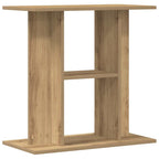 vidaXL Aquariumständer Artisan-Eiche 60x30x60 cm Holzwerkstoff