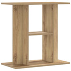 vidaXL Aquariumständer Artisan-Eiche 60x30x60 cm Holzwerkstoff