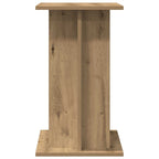 vidaXL Aquariumständer Artisan Oak 80x35x60 cm Holzwerkstoff