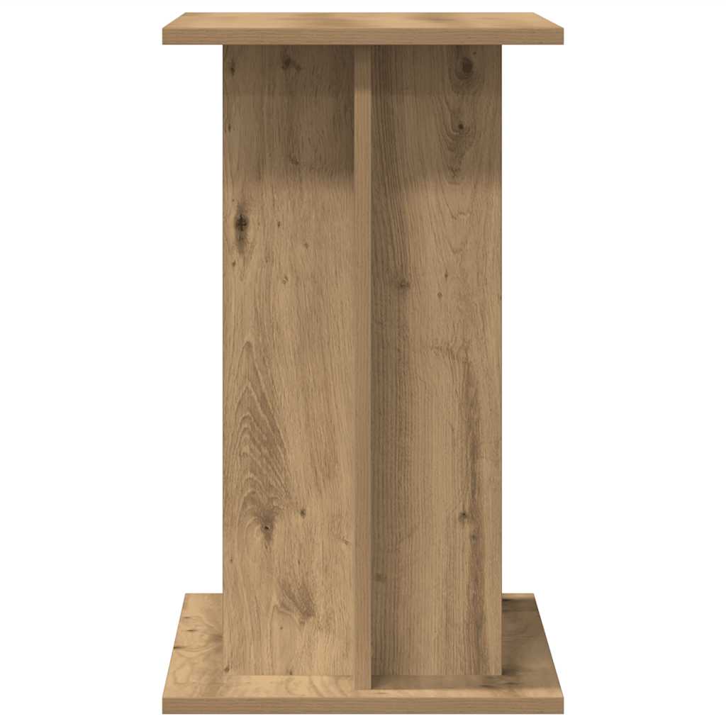 vidaXL Aquariumständer Artisan Oak 80x35x60 cm Holzwerkstoff