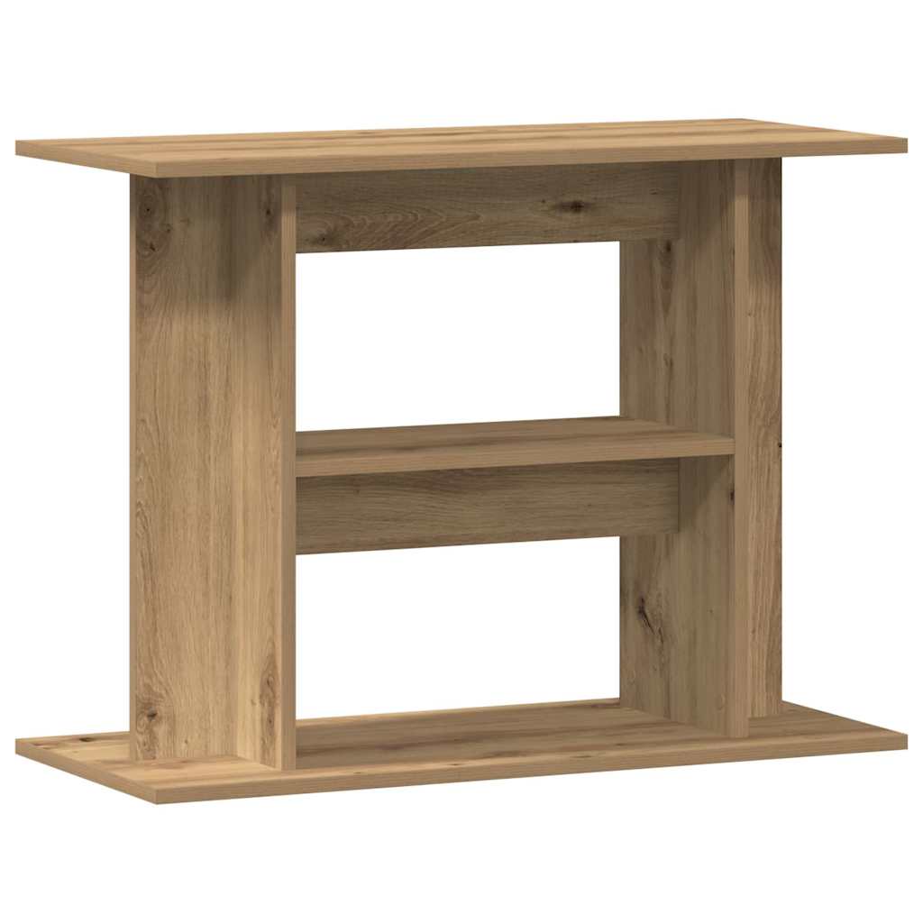 vidaXL Aquariumständer Artisan Oak 80x35x60 cm Holzwerkstoff