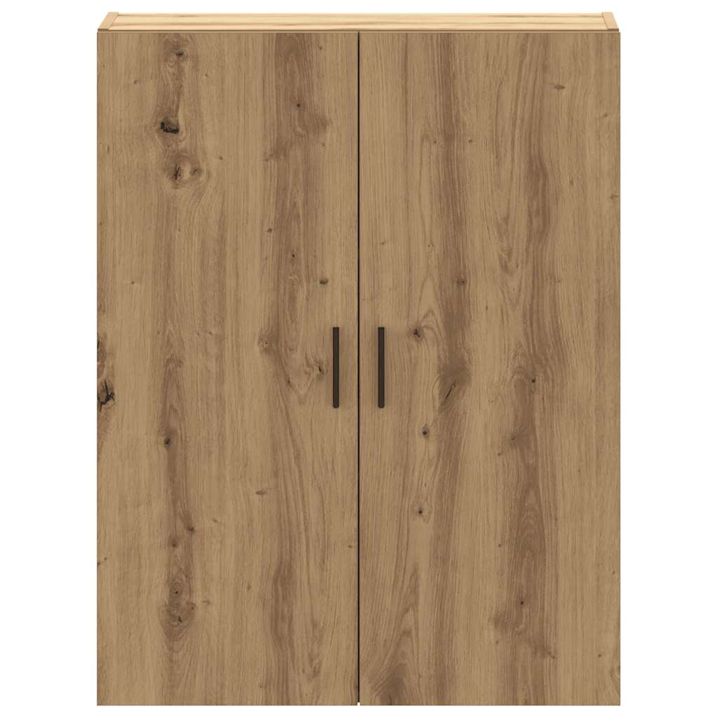 vidaXL Wandschrank Artisan-Eiche 69,5x34x90 cm