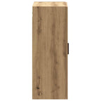 vidaXL Wandschrank Artisan-Eiche 69,5x34x90 cm