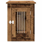 vidaXL Hundekäfig im Möbelstil Altholz-Optik 45x62x59 cm Holzwerkstoff