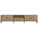 vidaXL TV-Schrank mit Schublade Artisan-Eiche 200x25x44 cm