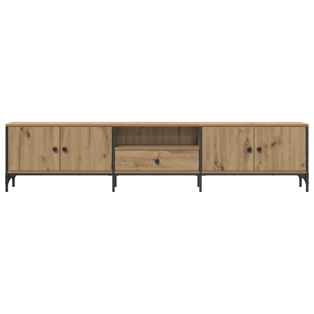 vidaXL TV-Schrank mit Schublade Artisan-Eiche 200x25x44 cm