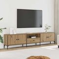 vidaXL TV-Schrank mit Schublade Artisan-Eiche 200x25x44 cm