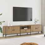 vidaXL TV-Schrank mit Schublade Artisan-Eiche 200x25x44 cm