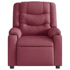 vidaXL Relaxsessel Weinrot Stoff