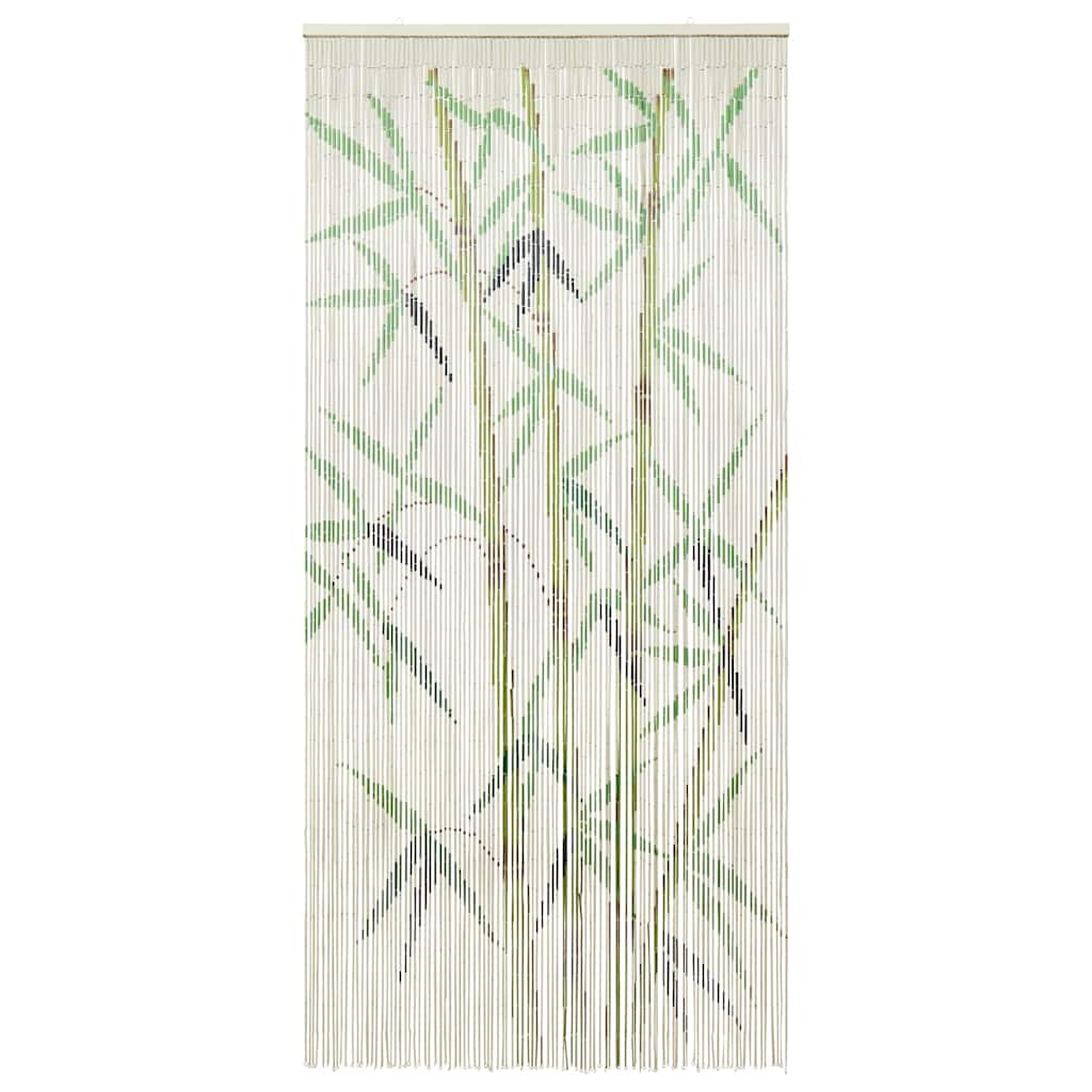 vidaXL Insekten-Türvorhang Bambus Druck 90x220 cm Bambus