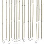 vidaXL Insekten-Türvorhang Bambus Druck 90x220 cm Bambus