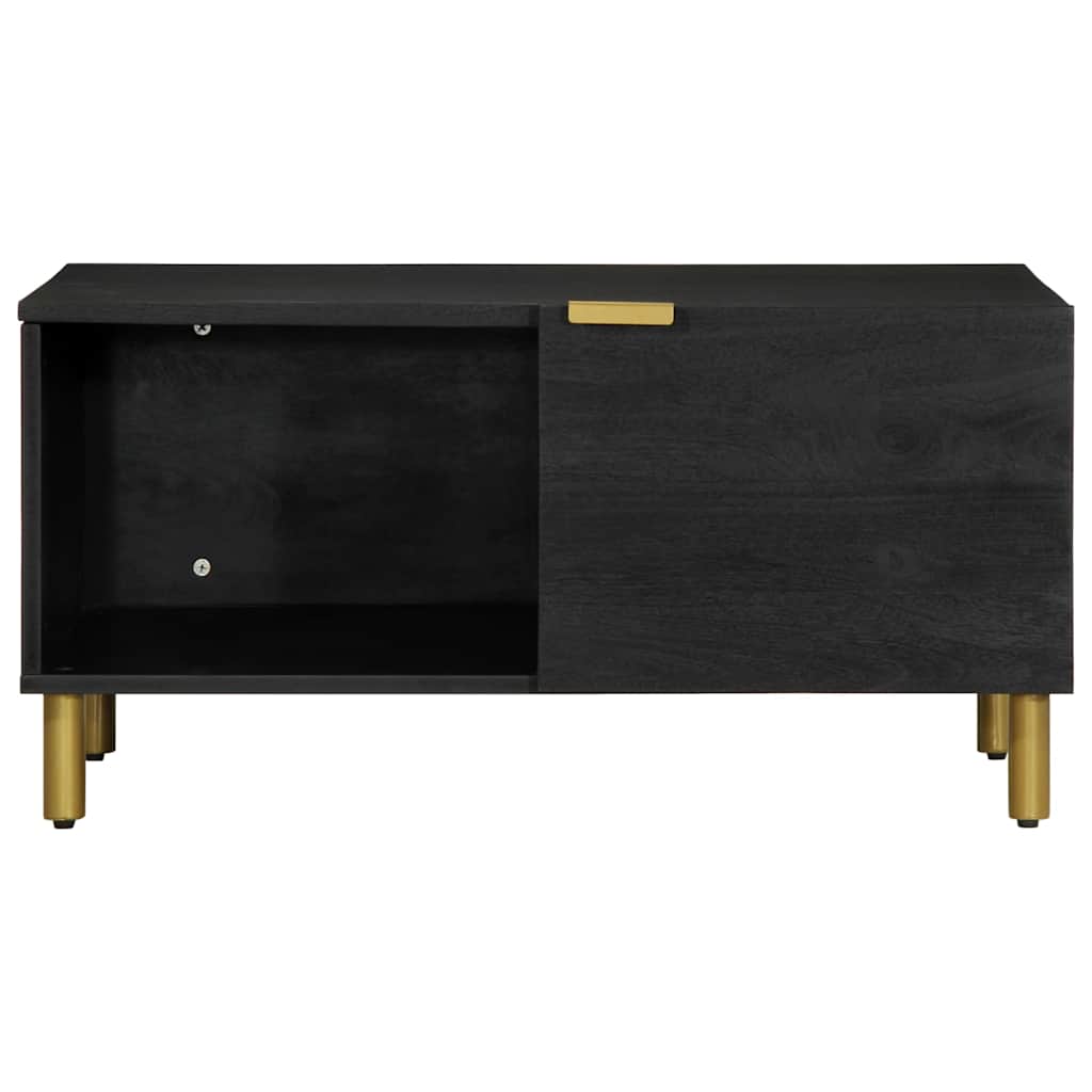 vidaXL Couchtisch Schwarz 80x50x40 cm Holzwerkstoff